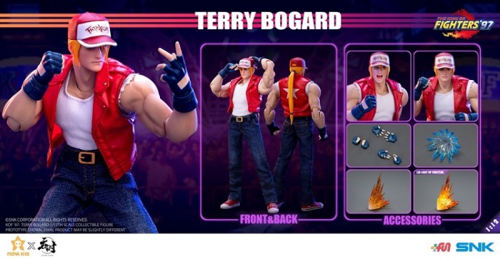 US$ 10.00 - (Pre-Order)Tunshi Studio The King of Fighters '97 1/12 Terry  Bogard Action Figure 