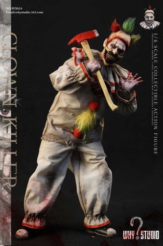 (In Stock)WHY STUDIO WS014 1/6 Clown Killer Joker Realistic Figure