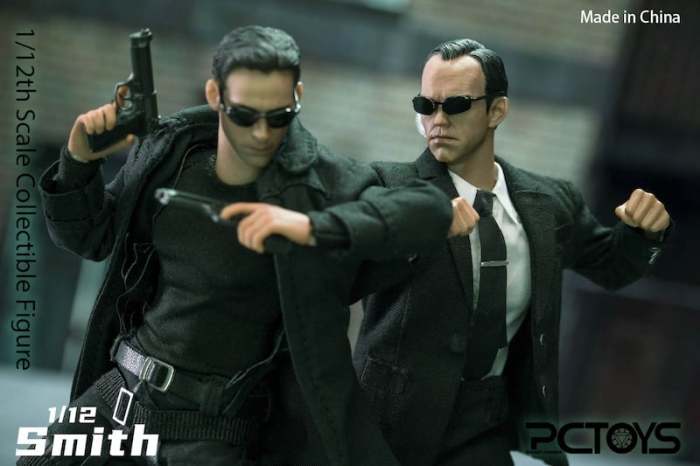 (In Stock)PC Toys The Matrix PC026 1/12 Smith Action Figure