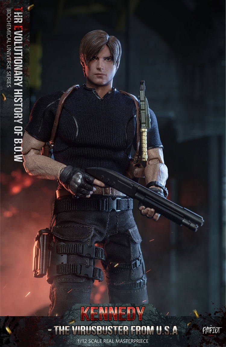 US$ 128.00 - Patriot Studio 1/12 The Virus Buster Kennedy 6