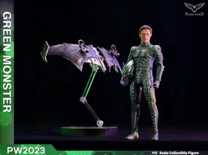 (In Stock)PWTOYS PW2023 1/12 green monster Realistic Figure