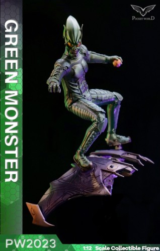 (In Stock)PWTOYS PW2023 1/12 green monster Realistic Figure