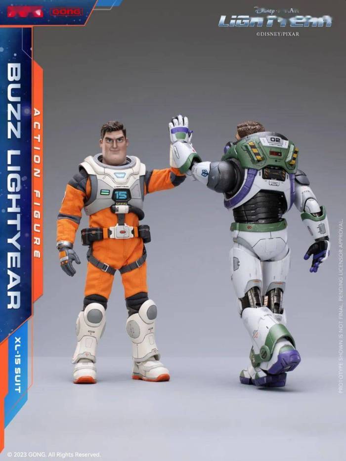 (In Stock)POP MART - Gong Studio Buzz Lightyear XL-15 Suit version 8.8inch Movable Figure