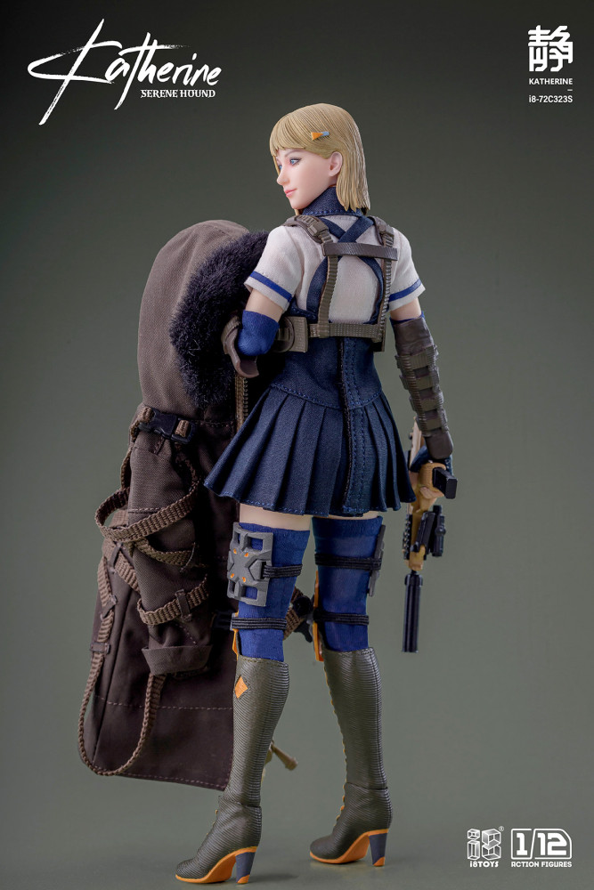 (In Stock) I8 Toys 1/12 Katherine Serene Hound® 6 inch Movable Figure i8-72C323
