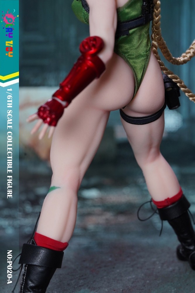 (Pre-order)PLAY TOY Street Fighter 1/6 Cammy White Seamless Figure P020