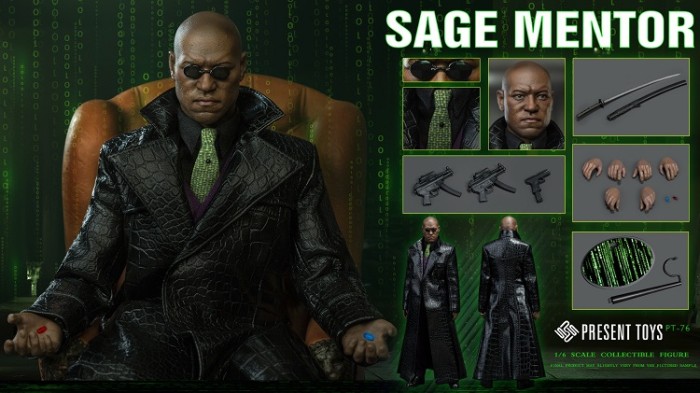 (Pre-order)Present Toys The Matrix 1/6 Sage Mentor PT-SP76 Realistic Figure