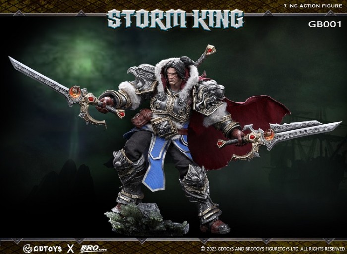 (Pre-order)Brotoys 1/12 World of Warcraft Storm King 7 inch Figure GB001