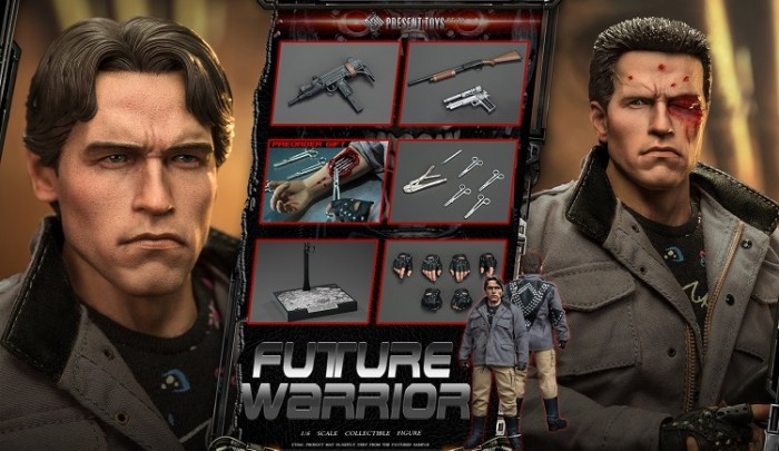 (Pre-order)Present Toys 1/6 Terminator Future Warrior Realistic Figure PT-SP79