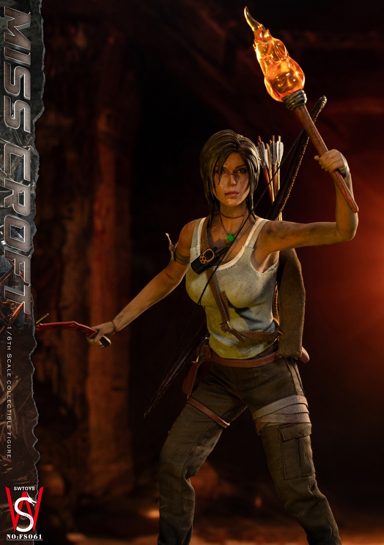 US$ 195.00 - SWTOYS Tomb Raider FS061 1/6 Lara Croft Action