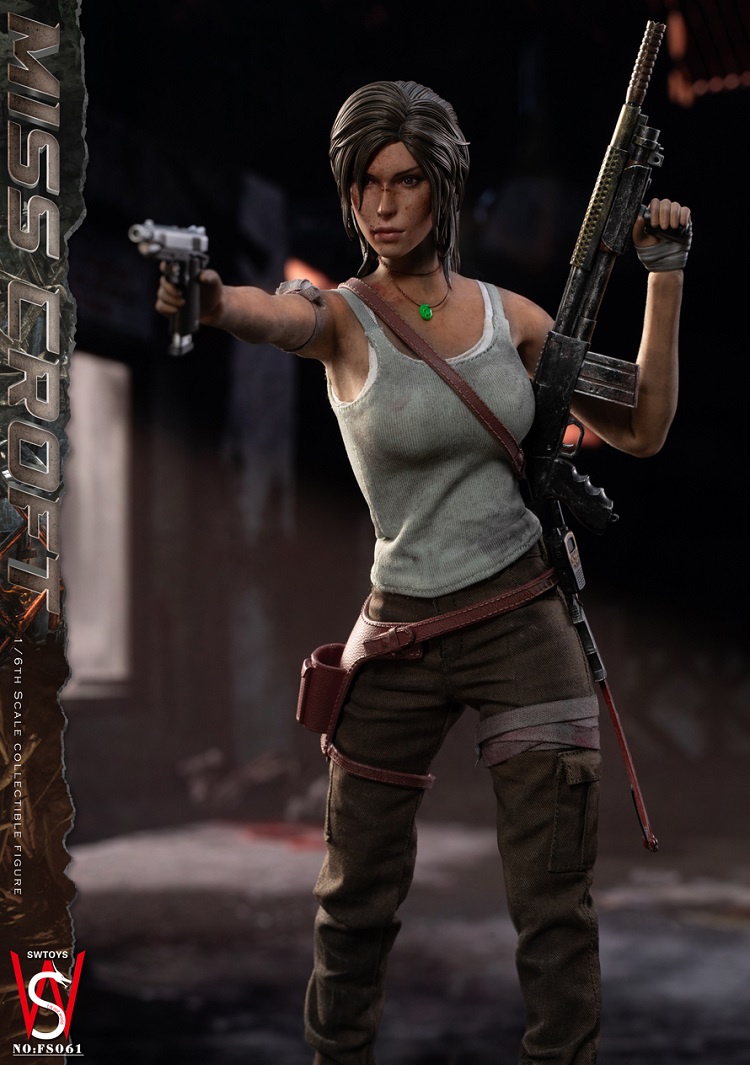 SWTOYS 1/6 SW FS061 ララ・クロフト アクションフィギュア SWTOYS Lara Croft Tomb Raider 1/6 Action Figure Model FS061
