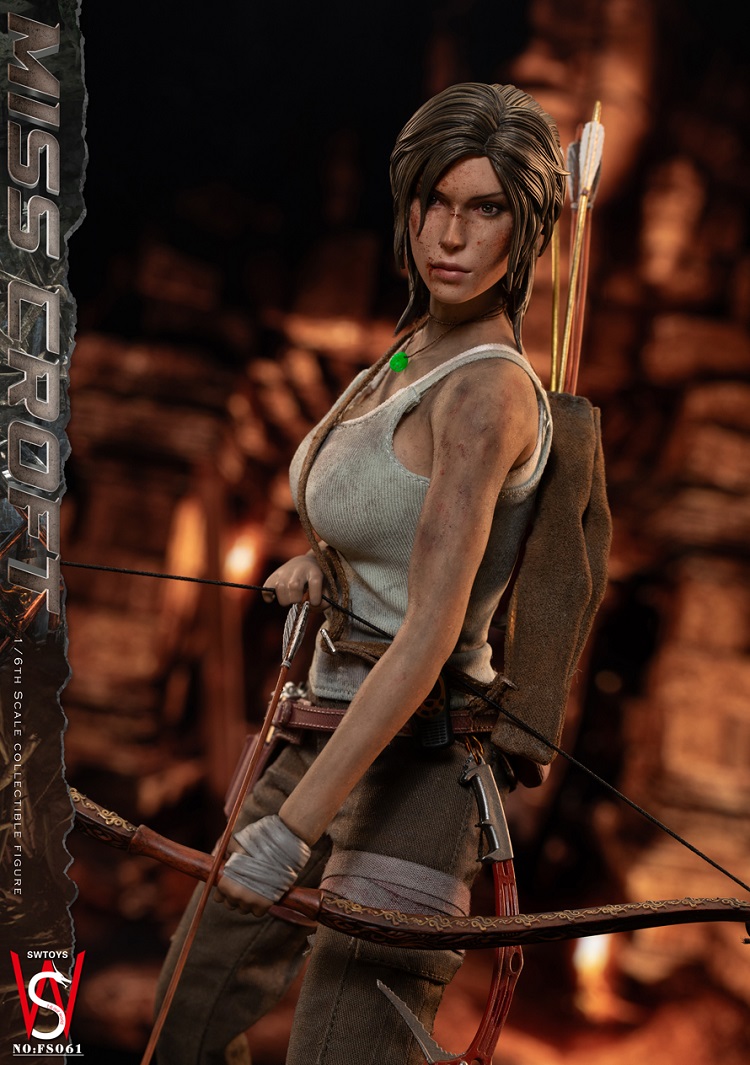 その他 SWTOYS 1/6 MISS CROFT  FS061 SWtoys 1/6 FS061 MISS CROFT Lara Croft Action Figure Model