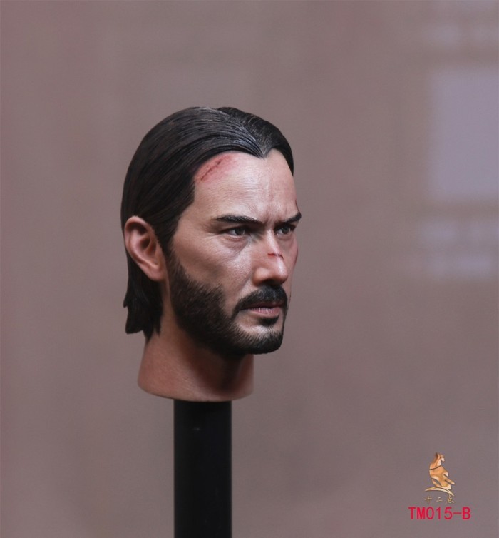 (In Stock) Twelve O'clock 1/6 John Wick Headsculpt TM015-A/B