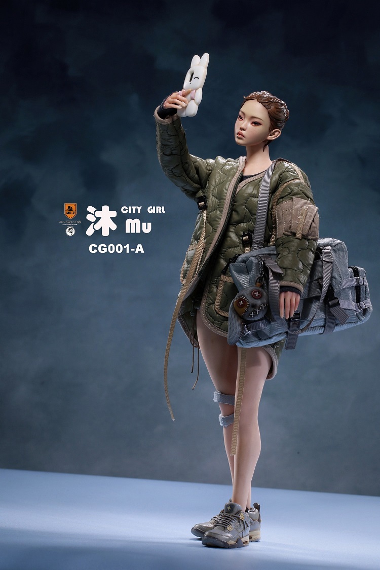 Amazon.co.jp: Mr.Z Model Studio 1/6 シティー ガール 沐 & 氷