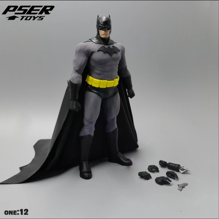 PSERTOYS 1/12 バットマン New PSERTOYS 1/12 Scale 6'' Batman PSER-B002 Action Figure