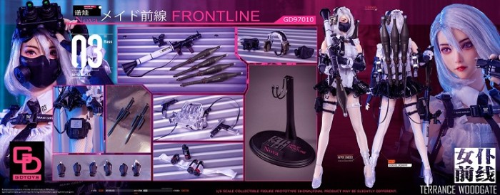 (Pre-order)GD Toys Frontline Maid Girls 1/6 Nova GD97010 Realistic Figure