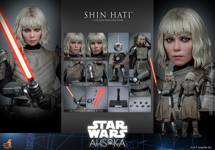 (Pre-order)Hot Toys Star Wars Ahsoka Shin Hati 1/6 Realistic Figure TMS124