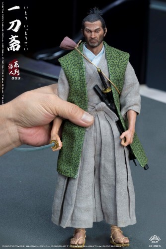 (Pre-order)ZGJK Toys 1/6 Ronin Series Ito Ittosai Realistic Figure JK-005
