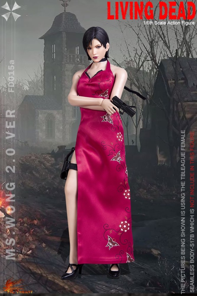(Pre-order)Hot Heart Living Dead 1/6 Ms.Wong 2.0 Movable Figure FD015a/b