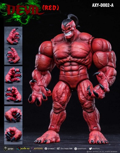 (Pre-order)AXY Toys 1/12 Red Devil Action Figure 22cm Height AXY-D002AB