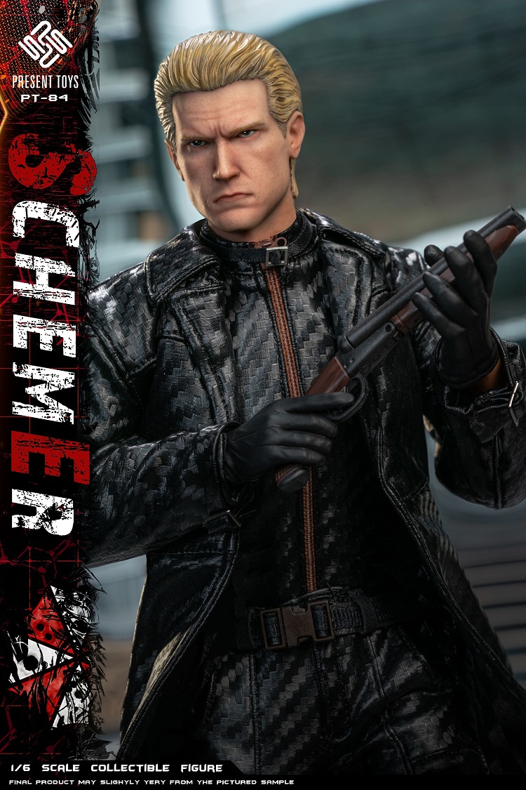US$ 215.00 - (In Stock)Present Toys Wesker 1/6 Schemer Realistic