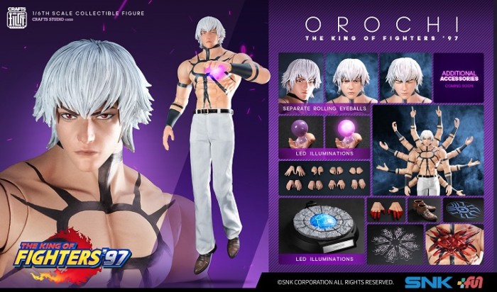(Pre-Order)Crafts Studio SNK The King of Fighters '97 1/6 Orochi Realistic Figures CS-021