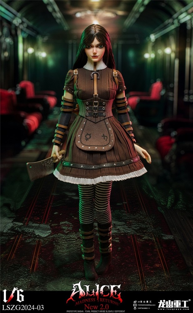 (Pre-order)Longshan Heavy Industry Alice Madness Returns 1/6 Alice Realistic Figure LSZG2024-03