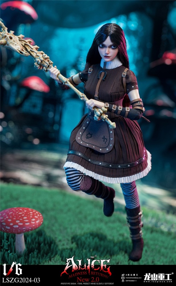 (Pre-order)Longshan Heavy Industry Alice Madness Returns 1/6 Alice Realistic Figure LSZG2024-03