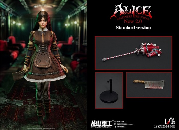 (Pre-order)Longshan Heavy Industry Alice Madness Returns 1/6 Alice Realistic Figure LSZG2024-03