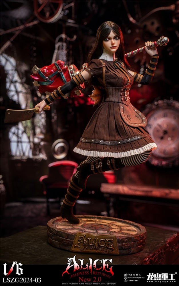 (Pre-order)Longshan Heavy Industry Alice Madness Returns 1/6 Alice Realistic Figure LSZG2024-03