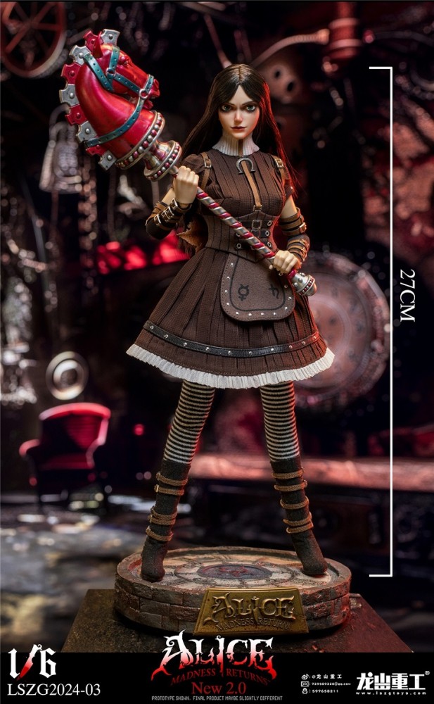 (Pre-order)Longshan Heavy Industry Alice Madness Returns 1/6 Alice Realistic Figure LSZG2024-03