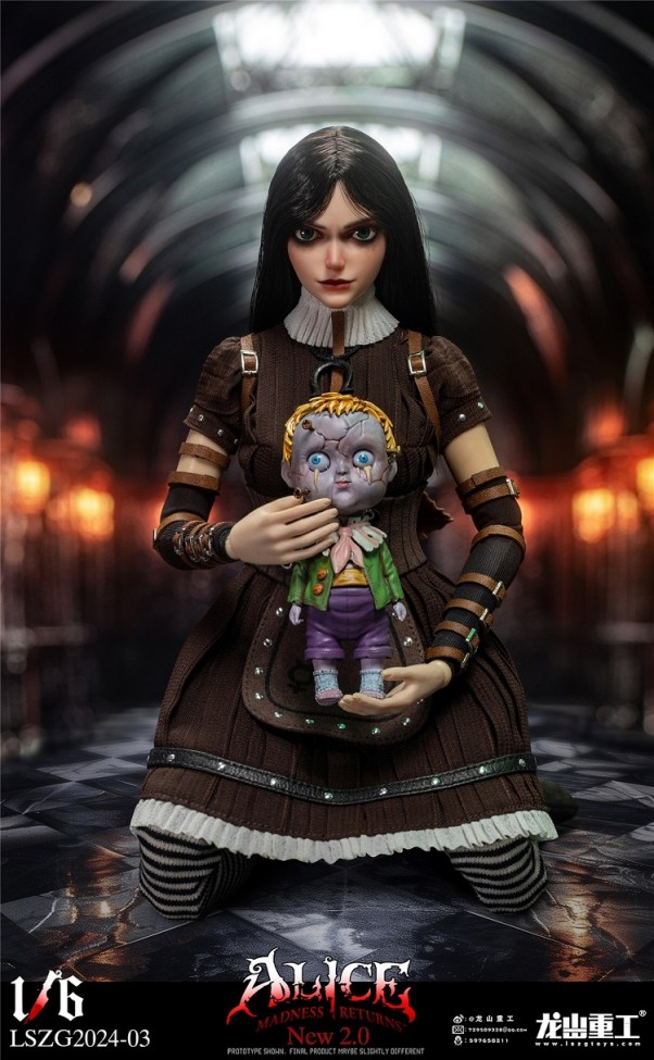 (Pre-order)Longshan Heavy Industry Alice Madness Returns 1/6 Alice Realistic Figure LSZG2024-03