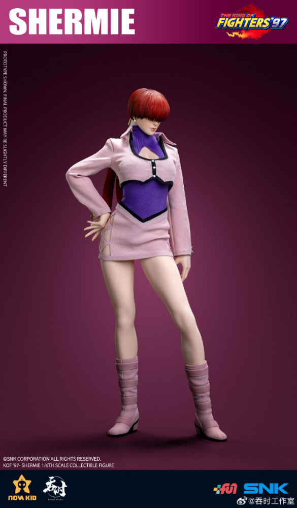 (In Stock)TUNSHI STUDIO The King of Fighters '97 1/6 Scale SHERMIE Realistic Figure TS-XZZ-007
