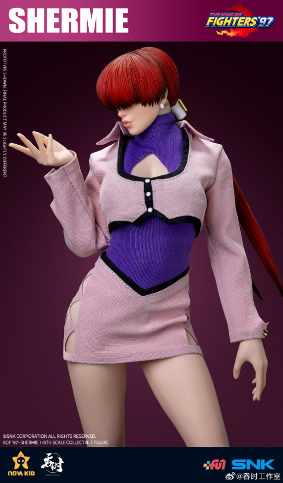(In Stock)TUNSHI STUDIO The King of Fighters '97 1/6 Scale SHERMIE Realistic Figure TS-XZZ-007