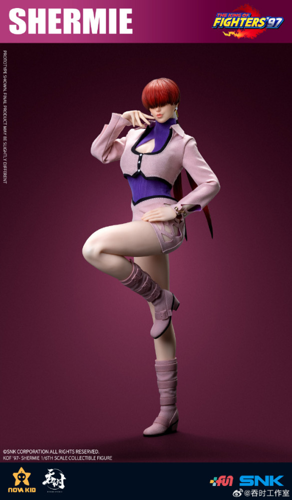 (In Stock)TUNSHI STUDIO The King of Fighters '97 1/6 Scale SHERMIE Realistic Figure TS-XZZ-007