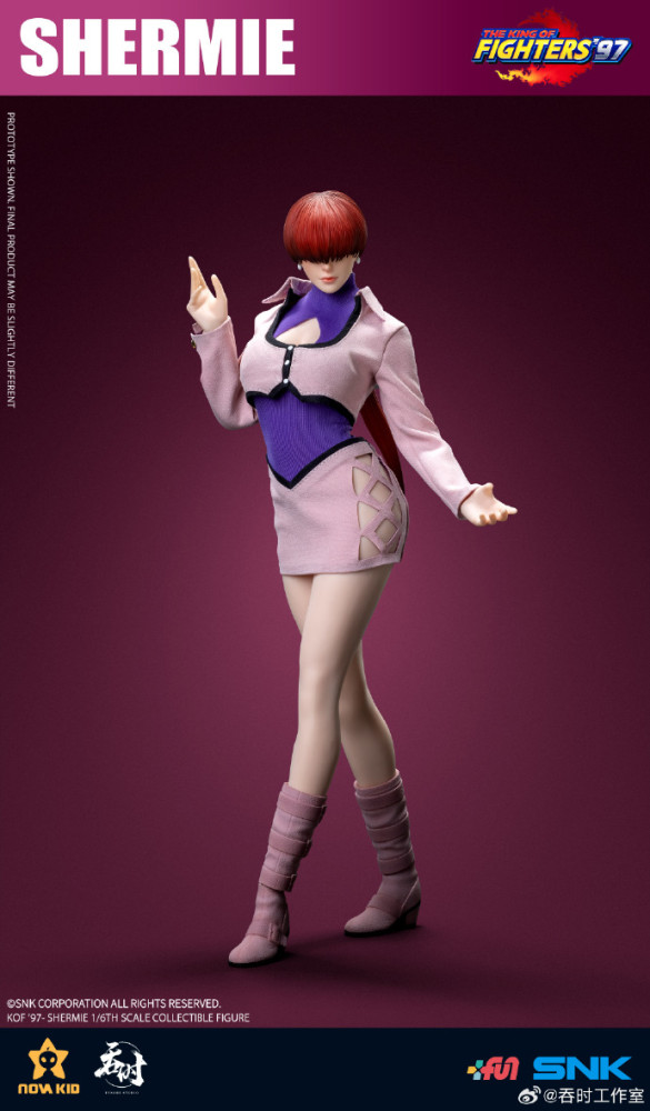 (In Stock)TUNSHI STUDIO The King of Fighters '97 1/6 Scale SHERMIE Realistic Figure TS-XZZ-007