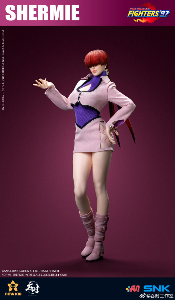 (In Stock)TUNSHI STUDIO The King of Fighters '97 1/6 Scale SHERMIE Realistic Figure TS-XZZ-007