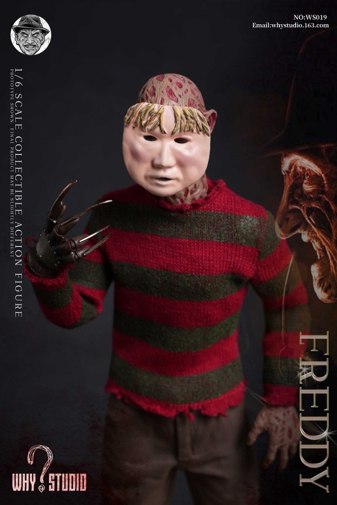 (In Stock)WHY STUDIO 1/6 Freddy Vs.Jason Realistic Figure WS018 WS019 WS020