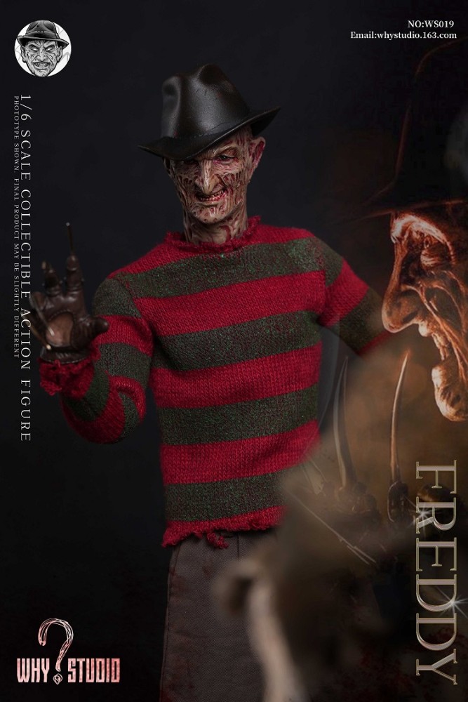 (In Stock)WHY STUDIO 1/6 Freddy Vs.Jason Realistic Figure WS018 WS019 WS020