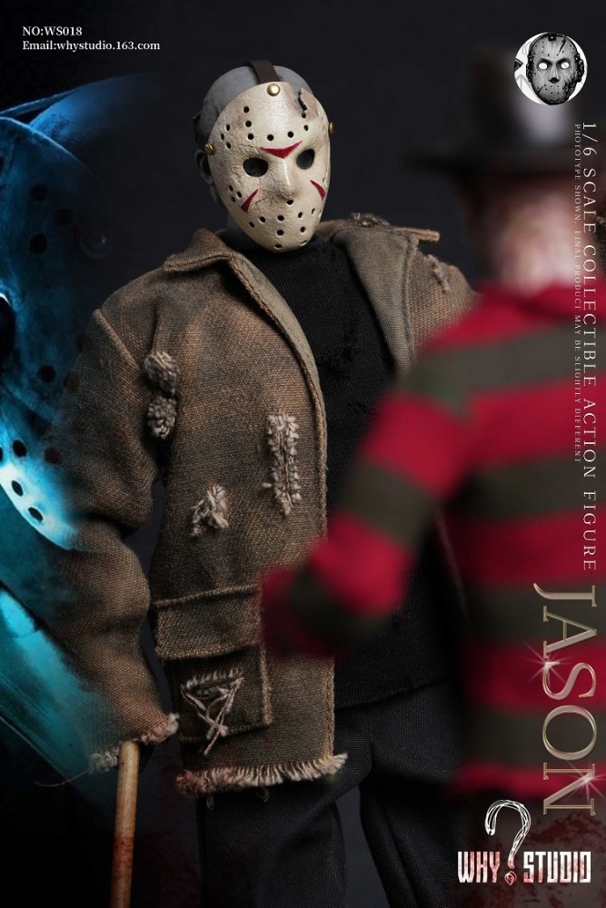 (In Stock)WHY STUDIO 1/6 Freddy Vs.Jason Realistic Figure WS018 WS019 WS020