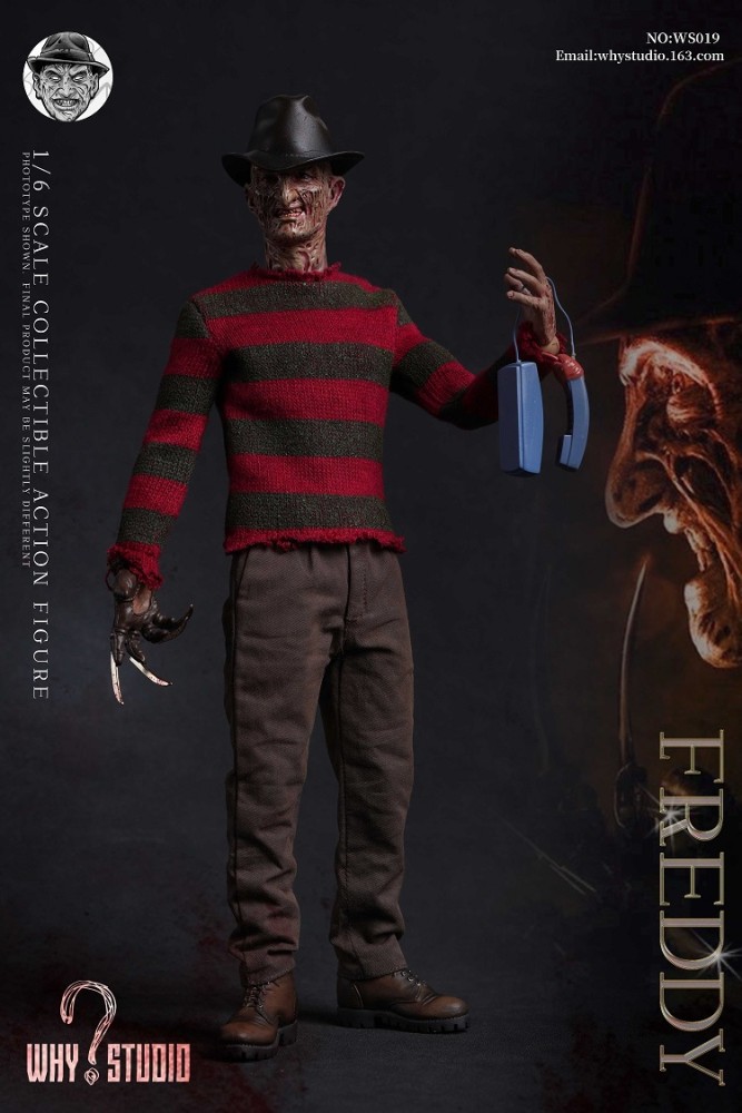 (In Stock)WHY STUDIO 1/6 Freddy Vs.Jason Realistic Figure WS018 WS019 WS020