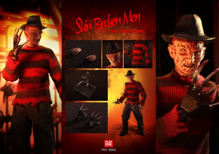 (Pre-order)Play One Twelve Freddy's Nightmares 1/12 Skin Broken Men Movable Figure POT-0004