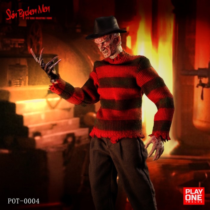 (Pre-order)Play One Twelve Freddy's Nightmares 1/12 Skin Broken Men Movable Figure POT-0004