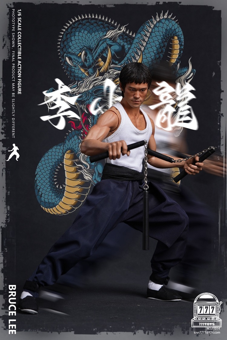 US$ 152.00 - 777 Toys 1/6 Bruce Lee Realistic Figure FT014