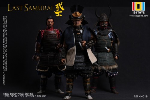 (Pre-order) 101 Toys 1/6 NEW BEGINNER SERIES OF The Last Samurai Three Samurai Set KN019