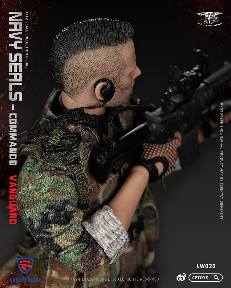 US$ 15.00 - (Pre-order)CFTOYS 1/12 SEAL Special Assault Team