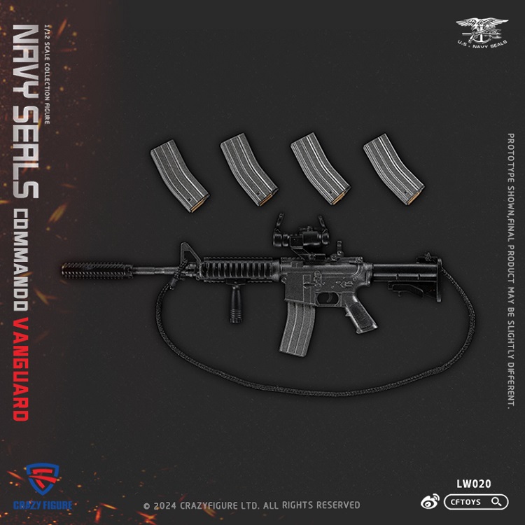 CFTOYS 1/12 トップ ソルジャー  LW020 フィギュア US$ 15.00 - (Pre-order)CFTOYS 1/12 SEAL Special Assault Team