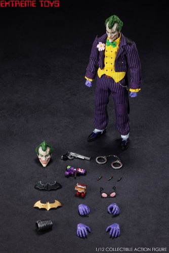 (In Stock)Extreme Toys 1/12 Cyber ​​Knight Joker 6 Inch Movable Figure EX003