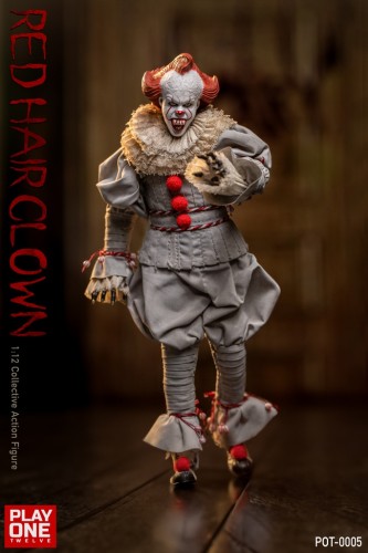 (Pre-order)Play One Twelve IT Pennywise 1/12 The Red Hair Clown Realistic Figure POT-0005