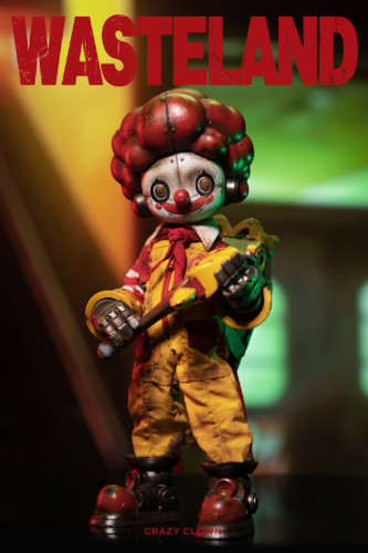 (In Stock)WeArtDoing Wasteland 8 Inch Crazy Clown Mac Movable Figure