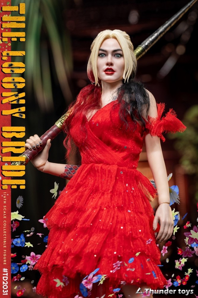 (In stock)Thunder toys TD2031 1/6 Scale Crazy Bride Movable Figure